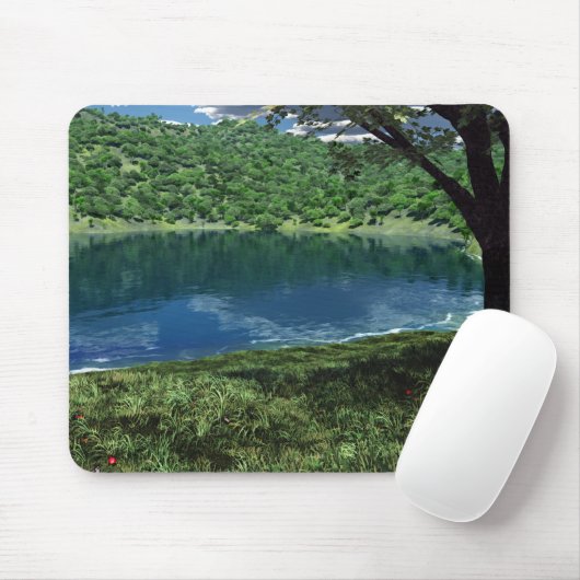 Beside Deep Waters Mousepad (Mit Mouse)