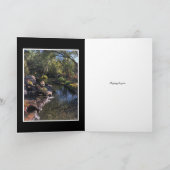 Beside the Still Waters - Psalms 23 Sympathy Card Karte (Innenseite)