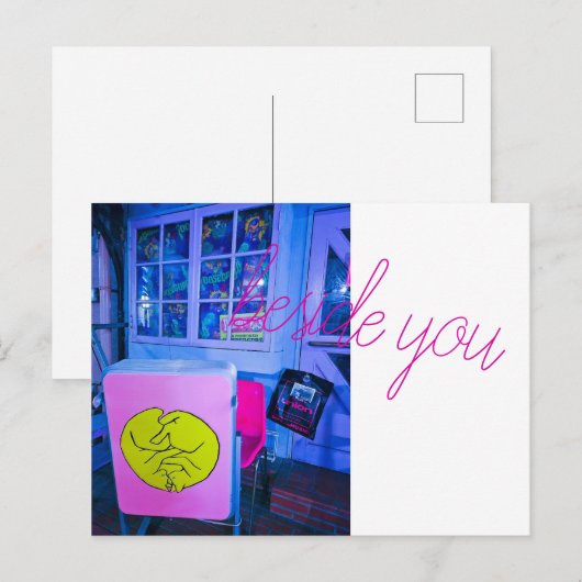 beside you postkarte (Vorne/Hinten)