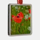 Besiedelung von Mohn Ornament Aus Metall (Rechts)