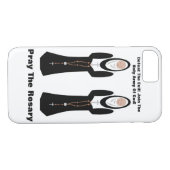 Besiege das Böse.. Bete den Rosenkranz. Case-Mate iPhone Hülle (Rückseite (Horizontal))