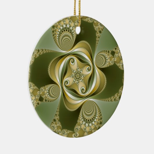 Besiege dies - Fraktal Keramikornament (Rechts)