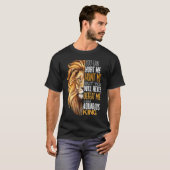 Besiege nie mich Strong Aquarius King Mens Vaters T-Shirt (Vorne ganz)