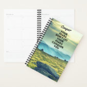 Besiegen Sie Ihre Ängste wöchentlich/monatlich Planer (Anzeige)