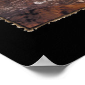 besiegt poster (Ecke)