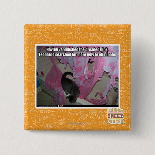 Besiegte das gefürchtete Rosa Button (Vorderseite)