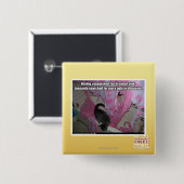 Besiegte das gefürchtete Rosa Button (Vorne & Hinten)