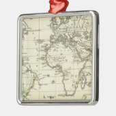 Besitz der Spanier Silbernes Ornament (Links)