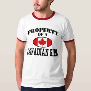Besitz eines kanadischen Mädchens T-Shirt