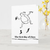 Besitz-Glückwunsch-Edward- LearCartoon lustig Karte (Gelbe Blume)