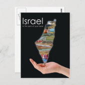 Besitz Israel Postkarte (Vorne/Hinten)