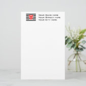 BESITZ-STOLZ-FLAGGE BRIEFPAPIER (Stehend Vorderseite)