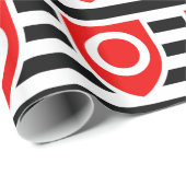 BESITZ-STOLZ-FLAGGE GESCHENKPAPIER (Rolleneckpunkt)
