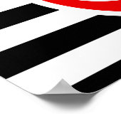BESITZ-STOLZ-FLAGGE POSTER (Ecke)