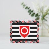 BESITZ-STOLZ-FLAGGE POSTKARTE (Stehend Vorderseite)