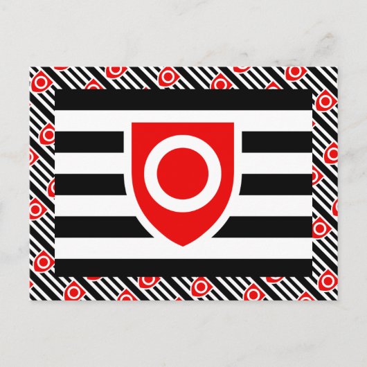 BESITZ-STOLZ-FLAGGE POSTKARTE (Vorderseite)