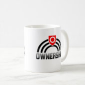 Besitz-Stolz Kaffeetasse (VorderseiteRechts)