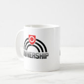 Besitz-Stolz Kaffeetasse (Vorderseite Links)