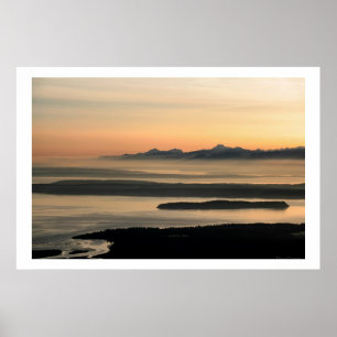 Besitz-Ton, Whidbey Insel Poster
