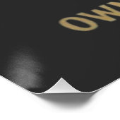 Besitze den Moment Poster (Ecke)