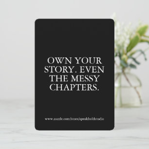 Besitzen Sie Ihre Storykarte, ein inspirierendes G Feiertagskarte