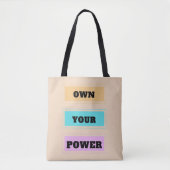 Besitzen Sie Ihren Power Tasche (Vorderseite)