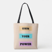 Besitzen Sie Ihren Power Tasche (Rückseite)