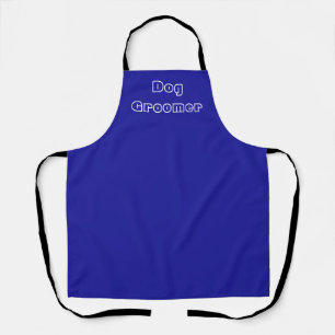 Besitzer der Dog Groomer Pet Vet Schürze