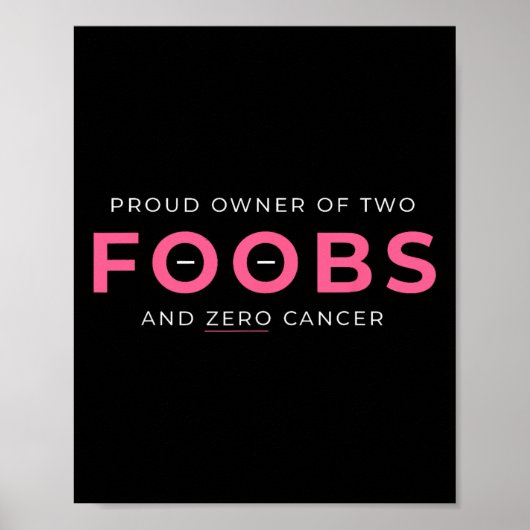 Besitzer der Mastektomie Poster (Vorne)