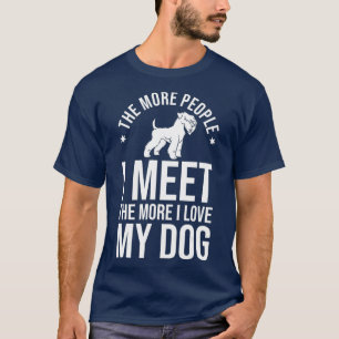Besitzer der Welpen mit weichem Wheaten Terrier Do T-Shirt