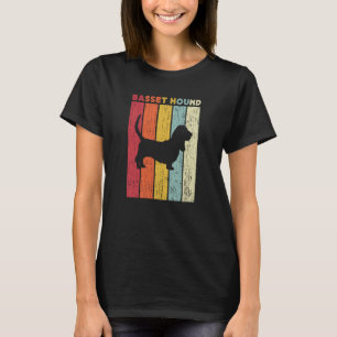 Besitzer des Retro-Basset-Hounds Männer Frauen Kin T-Shirt