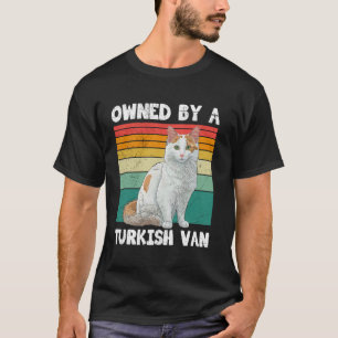 BESITZER EINER TÜRKISCH VAN KATZE BESASSEN Lustig T-Shirt