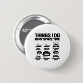 Besitzer eines Bootes Dinge, die ich in meiner Fre Button (Vorne & Hinten)