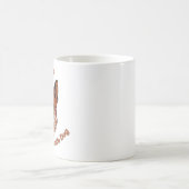Besitzer eines Rinderhundes (rot) Kaffeetasse (Mittel)