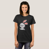Besitzer eines sitzenden Hasen T-Shirt (Vorne ganz)