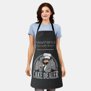 Besitzer von Bäckereien lustige personalisierte Ku Schürze