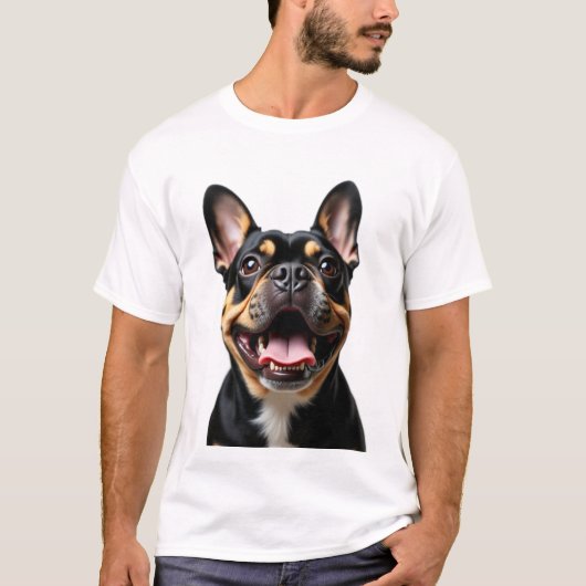 Besitzer von Bulldog T-Shirt (Vorderseite)
