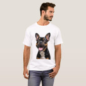 Besitzer von Bulldog T-Shirt (Vorne ganz)