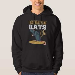 Besitzer von Haustieren Ratte Nagetier Tier Ratte Hoodie