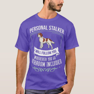 Besitzer von Irischer Rot-Weißer Setter-Hundewelpe T-Shirt