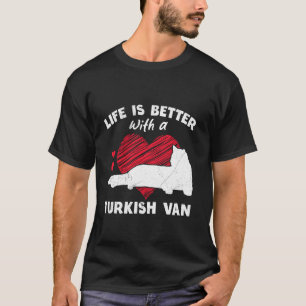 Besitzer von Katzen DAS LEBEN IST SCHÖNER MIT EINE T-Shirt