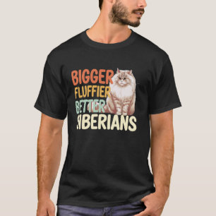 Besitzer von Sibirischen Katzen, bessere Sibirier T-Shirt