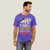 Besitzer von St. Bernard Dog Welpen Lover _12 T-Shirt (Vorne ganz)