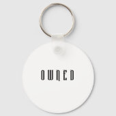 Besitzerin Submissive Subdom Dominant Slave Schlüsselanhänger (Vorderseite)