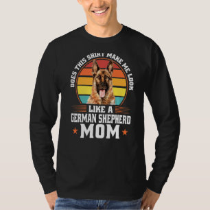 Besitzt diese deutsche Schäferhündin Mama Haustier T-Shirt