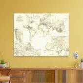 Besitzungen der Spanier Leinwanddruck (Insitu (Wohnzimmer))