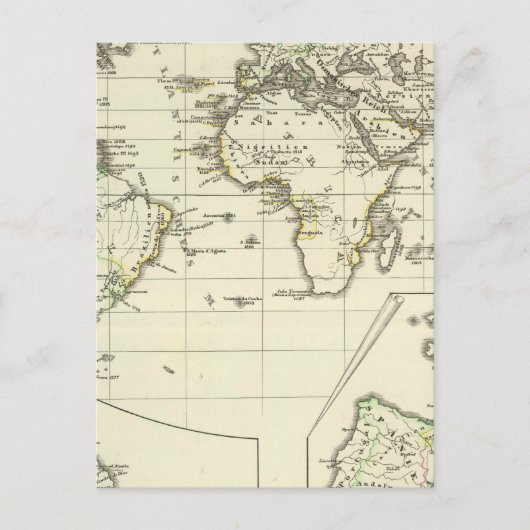 Besitzungen der Spanier Postkarte (Vorderseite)