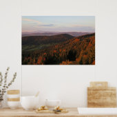 Beskid Wyspowy Herbst Poster (Küche)