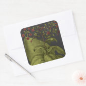 Besler Dramatique I Quadratischer Aufkleber (Umschlag)