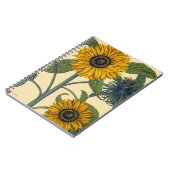 Besler: Sonnenblume Notizblock (Linke Seite)